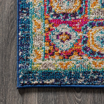 Bpl bohemian Flair Boho Vintage Medallion Area Rug